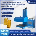Zixu Dot Peen Marking Machine for Gold Bars 250X150mm